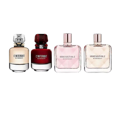 GIVENCHY MINIATURES SET 3 EDP + 1 EDT
